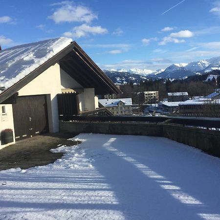 Exklusiver Souterrain - Zentral, Ruhig Mit Grosser Terrasse, Bergblick Und Privaten Sauna Zzgl Имменштадт-им-Альгой Экстерьер фото