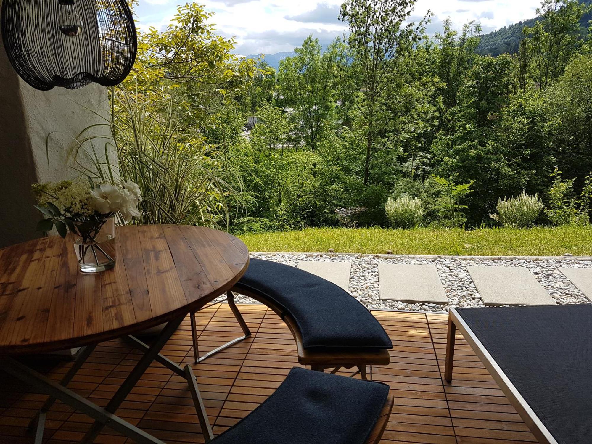 Exklusiver Souterrain - Zentral, Ruhig Mit Grosser Terrasse, Bergblick Und Privaten Sauna Zzgl Имменштадт-им-Альгой Экстерьер фото
